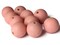 12 18mm Pink Round Wood Beads Loose Wooden Beads Vintage New Old Stock Beads